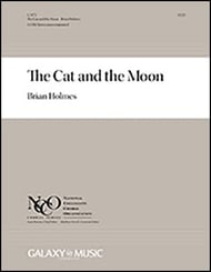 The Cat and the Moon SATB choral sheet music cover Thumbnail